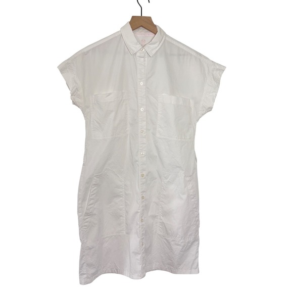 RNWK Dresses & Skirts - Renwick RNWK White Cotton Caddie Dress Short Size Medium